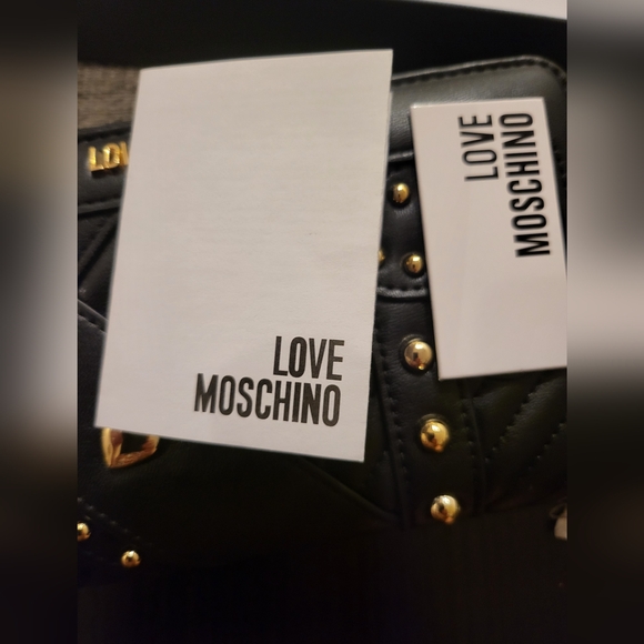 Love Moschino Studded & Quilted Wallet. - Picture 11 of 16